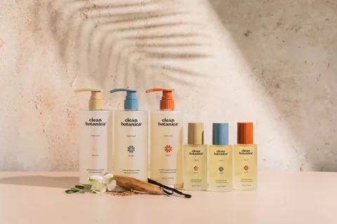 Clean Botanicals studio photograph